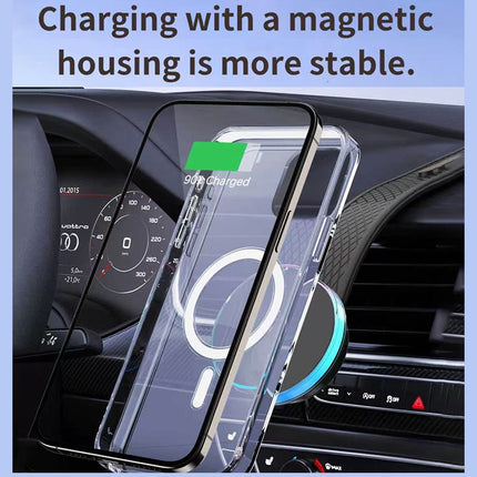 REMAX 15W Magnetic Folding Wireless Car Charging Phone Holder