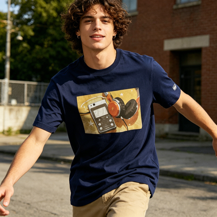 Celestial Static Uni-Sex T-Shirt with COOLPASS Fabric | Vintage Finder
