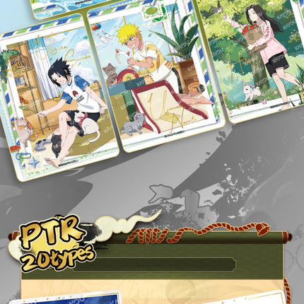 KAYOU Naruto-Smriti Heaven Scroll Collectible Trading Card Box (24 Packs), Series 1