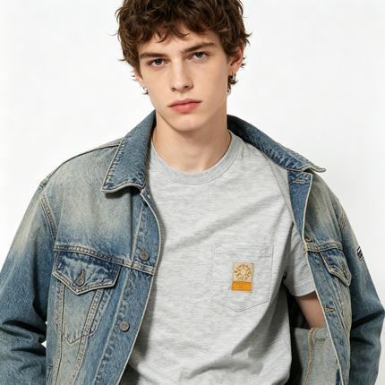 Vestige Single Pocket Uni-Sex T-Shirt with COOLPASS Fabric | Vintage Finder