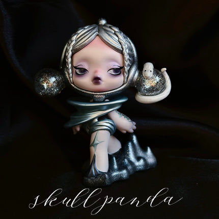 Skull Panda The Feast Begins Custom Figure | Handcrafted Repainted Collectible