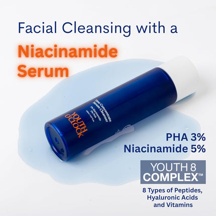 [YOUTH O'CLOCK] Time Concentrate Serum Cleanser (5.07 fl.oz. 150ml) Niacinamide 5% + PHA 3%