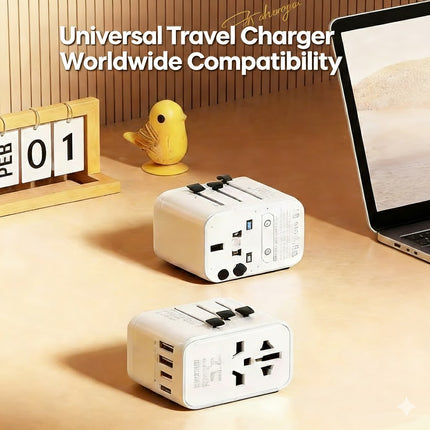 REMAX Astro Series 35W Multifunctional Charger RP-U11 UK/US/EU/AU/CN