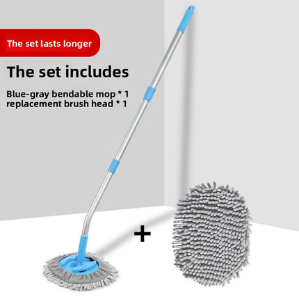 Adjustable Telescoping Car Wash Brush with Angled Handle for Effortless Cleaning