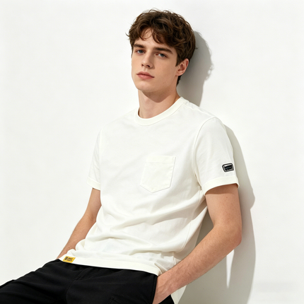 Oversized Pocket Tee with COOLPASS Fabric | Vintage Finder