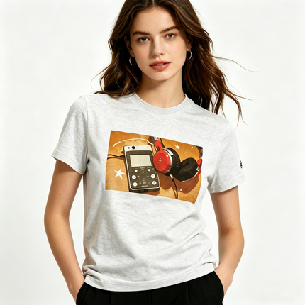 Celestial Static Uni-Sex T-Shirt with COOLPASS Fabric | Vintage Finder