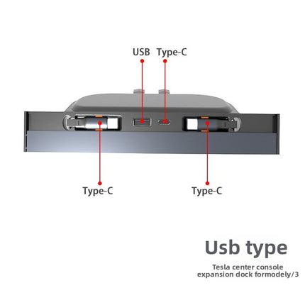Tesla Model 3/Y USB Hub & Fast Charger