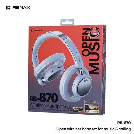 REMAX Open wireless headset for music & calling RB-870