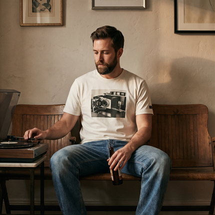 Analog Memories Uni-Sex T-Shirt with COOLPASS Fabric | Vintage Finder
