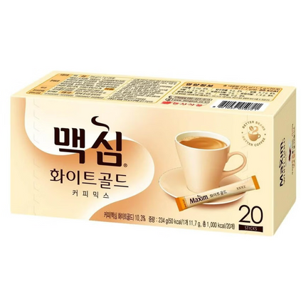Maxim White Gold Korean Instant Coffee