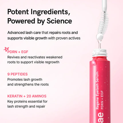 [Ruminae] Regene PDRN + EGF Eyelash Serum 10ml