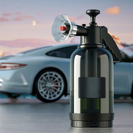 2L Handheld Foam Sprayer for Cars & Household Cleaning