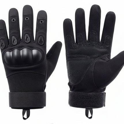 Men’s Tactical Military Hard Knuckle Gloves, Anti-Slip Protective Gloves for Outdoor Training
