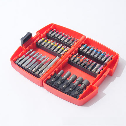 Liyeda 83-Pieces S2 Steel Electric Screwdriver Bit Set with Phillips, Slotted, Torx, Hex & Socket Bits, Not Impact Rated