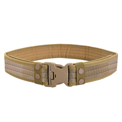 Men’s 2IN Wide Heavy Duty Tactical Military Belt with Quick-Release Buckle