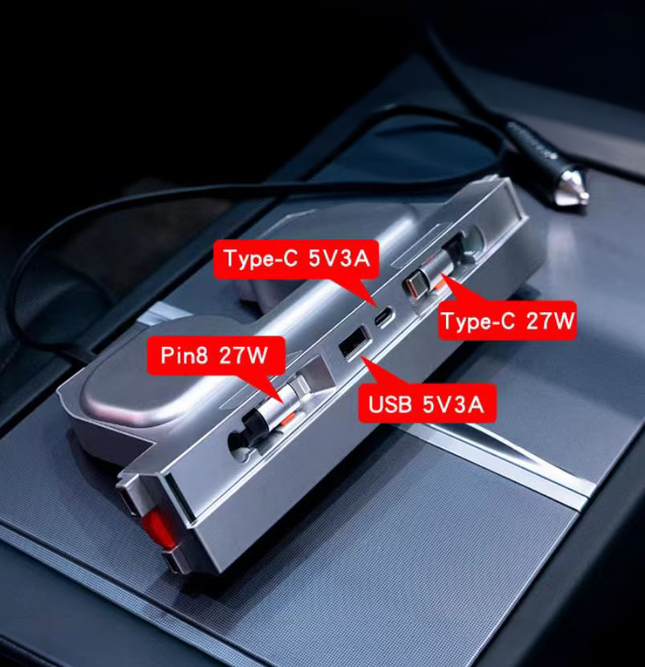 Tesla Model 3/Y USB Hub & Fast Charger