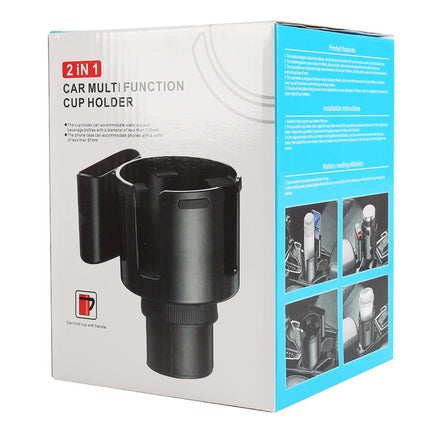 TYKOR Car Cup Holder Expander, 2 in 1 Cup Holder Extender Adapter with Expandable Base, Fits TYKOR Car Cup Holder Expander, 2 in 1 Cup Holder Extender Adapter with Expandable Base, Fits
