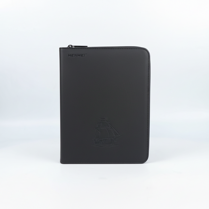 Premium PU Leather Zippered Card Binder for Collectible Cards, Up to 480 cards