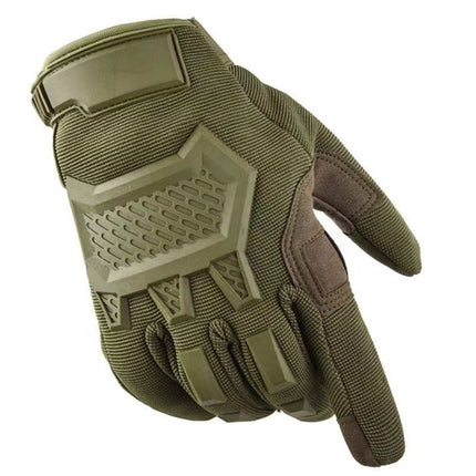 Men’s Tactical  Full-Finger Touchscreen Gloves, Outdoor Training Protective Anti-Slip Gloves