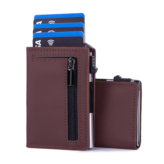 Anti-Theft RFID Blocking Credit Card Holder for Men, Slim Multi Card Wallet with Premium Design