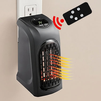 Mini Electric Ceramic Heater Fan with Thermostat, Energy Efficient