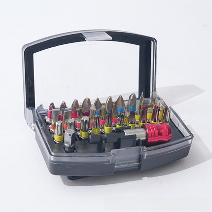 Liyeda 83-Pieces S2 Steel Electric Screwdriver Bit Set with Phillips, Slotted, Torx, Hex & Socket Bits, Not Impact Rated