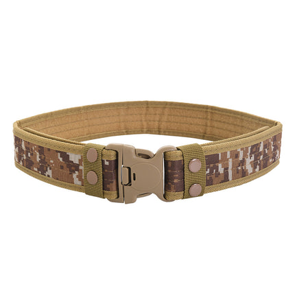 Men’s 2IN Wide Heavy Duty Tactical Military Belt with Quick-Release Buckle