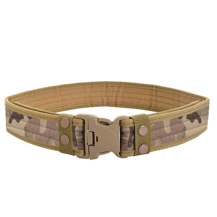 Men’s 2IN Wide Heavy Duty Tactical Military Belt with Quick-Release Buckle