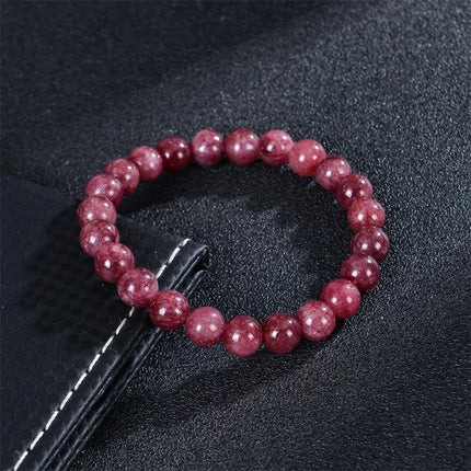 Natural 8mm Handmade Apatite Sunstone Agate Crystal Gemstone Beaded Jewelry Bracelet