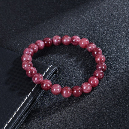 Natural 8mm Handmade Apatite Sunstone Agate Crystal Gemstone Beaded Jewelry Bracelet