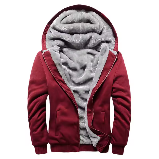 Men's Casual Fleece Hoodie Pullover