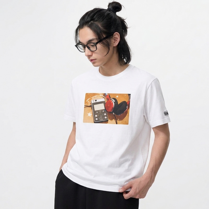 Celestial Static Uni-Sex T-Shirt with COOLPASS Fabric | Vintage Finder
