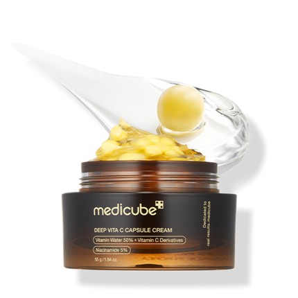 medicube Deep Vita C Capsule Cream for Brightening and Toning Skin