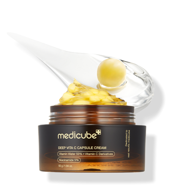 medicube Deep Vita C Capsule Cream for Brightening and Toning Skin