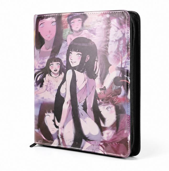 Hinata Hyuga Anime 9-Pocket Trading Card Binder (34×26×3.5cm)