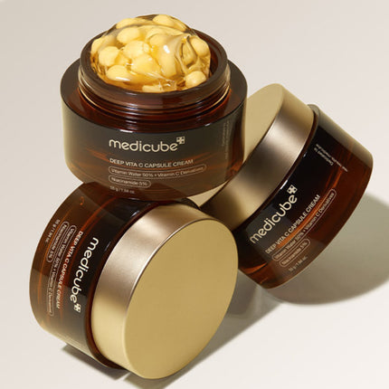 medicube Deep Vita C Capsule Cream for Brightening and Toning Skin
