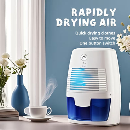 Compact Portable Dehumidifier – Moisture Absorber & Air Dryer for Home, Bedroom