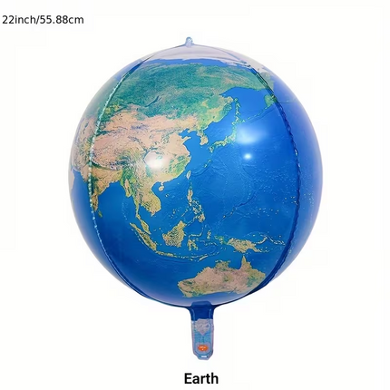 Decorative 4D Solar System & Planets Balloons for Space Themed Party Decor