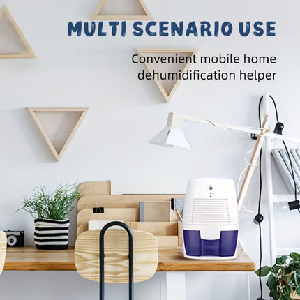 Compact Portable Dehumidifier – Moisture Absorber & Air Dryer for Home, Bedroom
