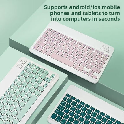 Universal Wireless Bluetooth Keyboard & Mouse Combo for Mobile, Tablet, Laptop | iOS, Android, HarmonyOS Compatible