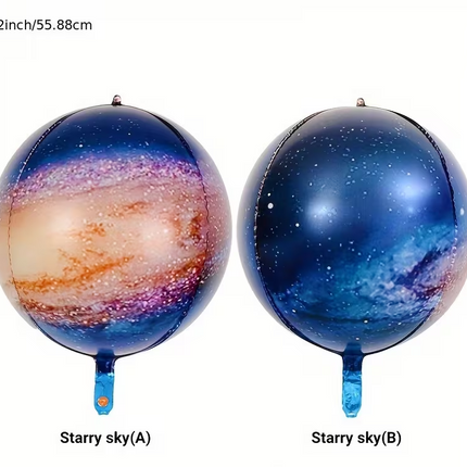 Decorative 4D Solar System & Planets Balloons for Space Themed Party Decor