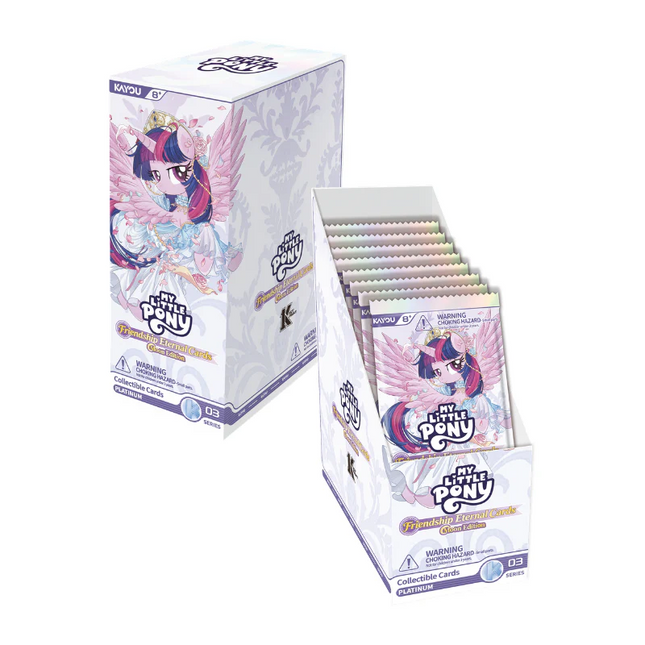 [PRE-ORDER] KAYOU My Little Pony Friendship Eternal Cards - Moon Edition English Series 3 - Display Box