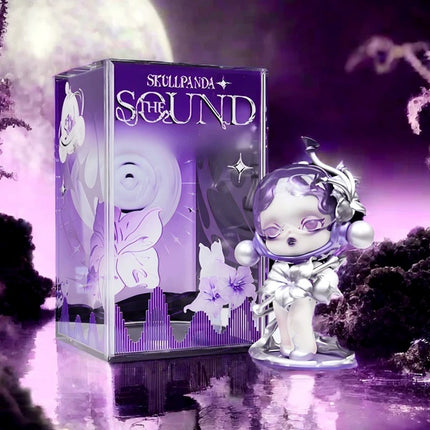 Exclusive SKULLPANDA "The Sound" Acrylic Display Case | Fit for Themed Collectibles | 7.5*7.5*12.5cm
