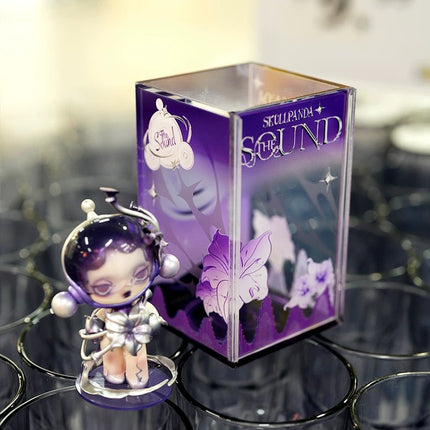 Exclusive SKULLPANDA "The Sound" Acrylic Display Case | Fit for Themed Collectibles | 7.5*7.5*12.5cm