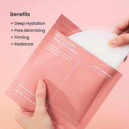 BIODANCE Bio-Collagen Real Deep Mask Sheet (4ea) / Pore Tightening & Overnight Hydration