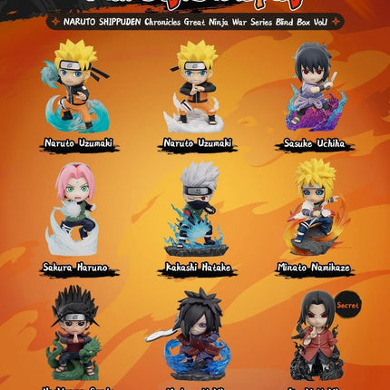 Funism Naruto Shippuden Mystery Blind Box English Version, Anime Collectible Action Figure