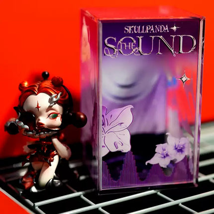 Exclusive SKULLPANDA "The Sound" Acrylic Display Case | Fit for Themed Collectibles | 7.5*7.5*12.5cm