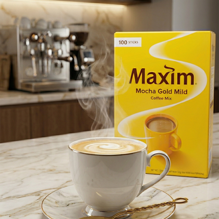 Maxim Mocha Gold Mild Korean Instant Coffee