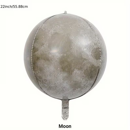 Decorative 4D Solar System & Planets Balloons for Space Themed Party Decor