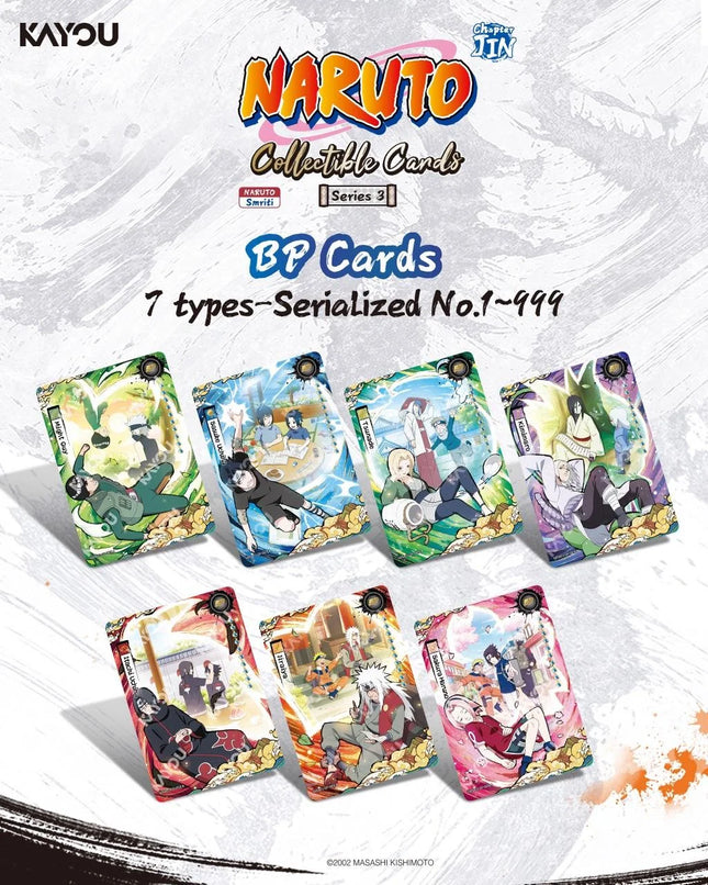 KAYOU Naruto-Smriti Collectible Cards-Chapter Jin-003D-NA